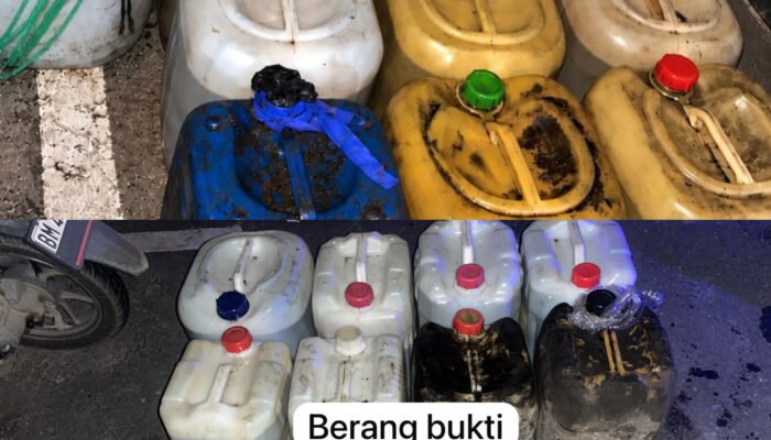 Polres Pelalawan Ungkap Dua Kasus Solar Subsidi di Dua Lokasi Berbeda, Dua Perempuan Jadi Tersangka